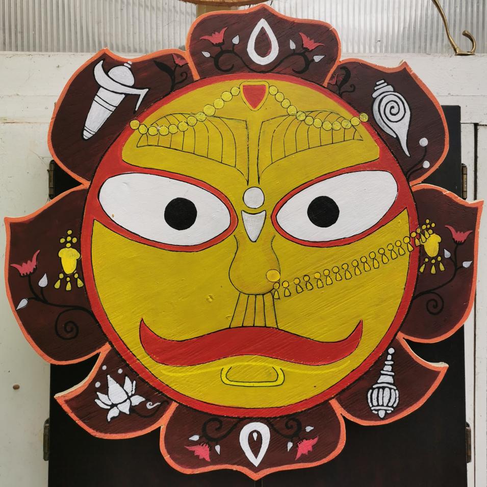 Jagannath,baladev and Subhadra Hand Made ISKCON Hindu God Vishnu Avatar  wooden Neem IDOL Hare Krishna Vrindavan Holy Jagannath - Etsy